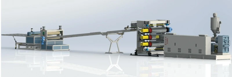 Co-extrusielijn van 1500 mm ABS-plaat