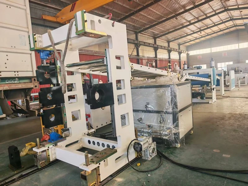 Productie van een extrusielijn van 600 mm PVC-platen