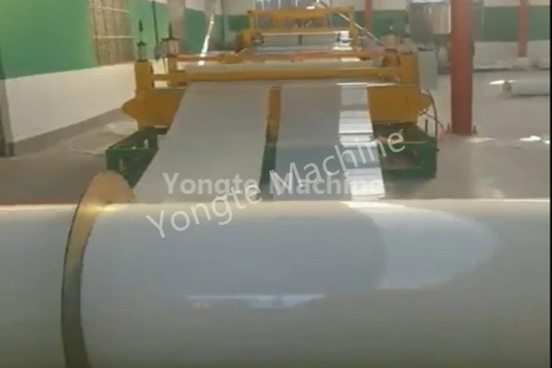 PE-extrusiemachine voor dunne platen geïnstalleerd in China