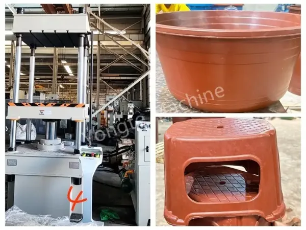 Kunststofvormmachine voor Afrikaanse klanten - oplossing voor recycling en hergebruik van plastic afval