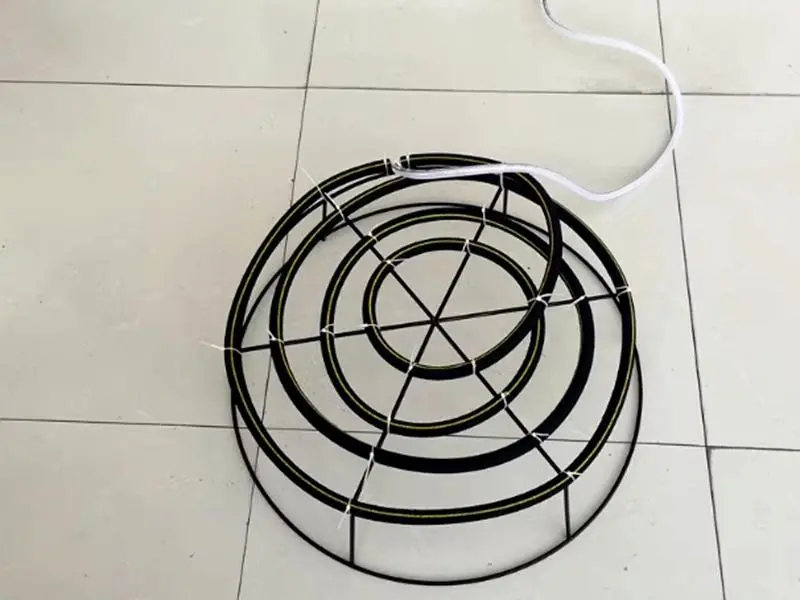 Rubber beluchtingspijpmachine voor klant in Vietnam