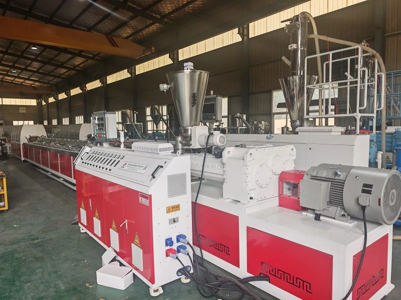 Massief schuim WPC deurframe extrusielijn voor Indiaan