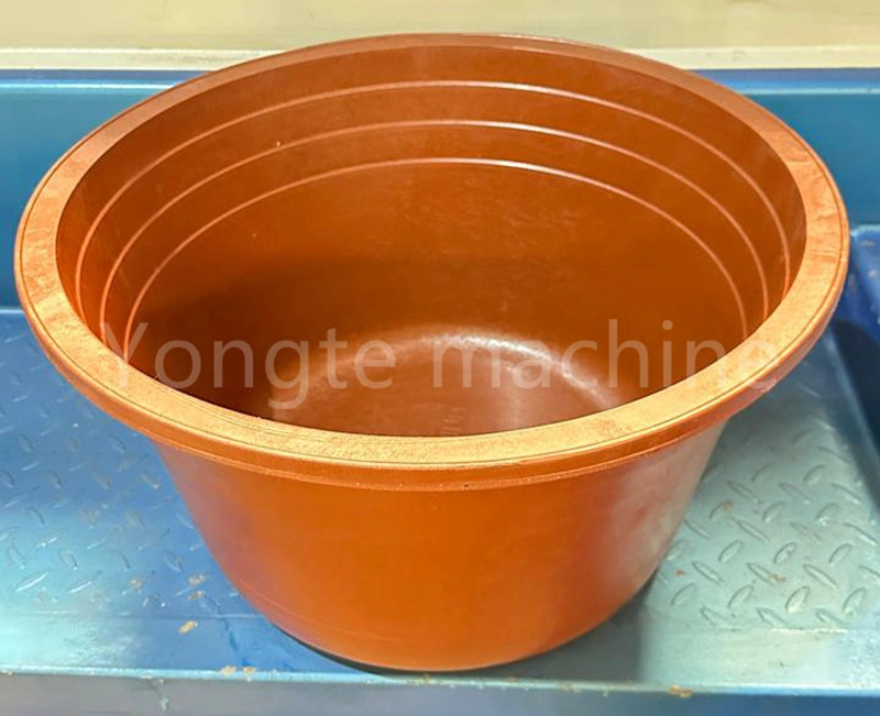 Afvalplastic gieten