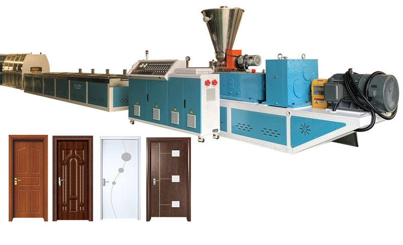 WPC-deurproductiefabriek